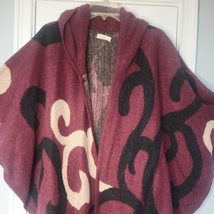 Hooded Poncho/ FOR CONNIE